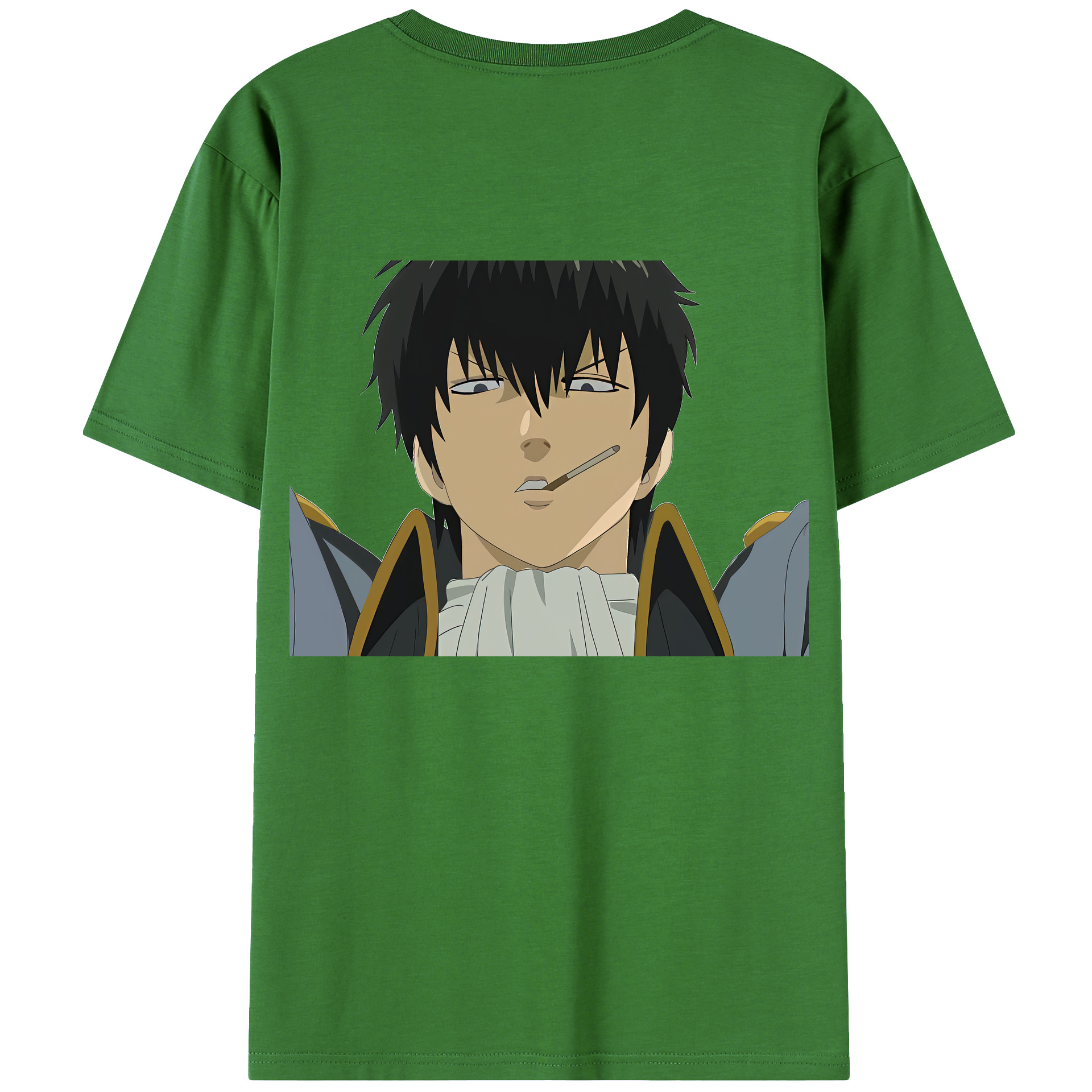 （画像用） ぎんたま 坂田銀時（さかたぎんとき） 神楽 志村新八（しむら しんぱち） GINTAMA Sakata Gintoki Kagura Shimura Shinpachi レディース半袖Tシャツ(バックプリント)